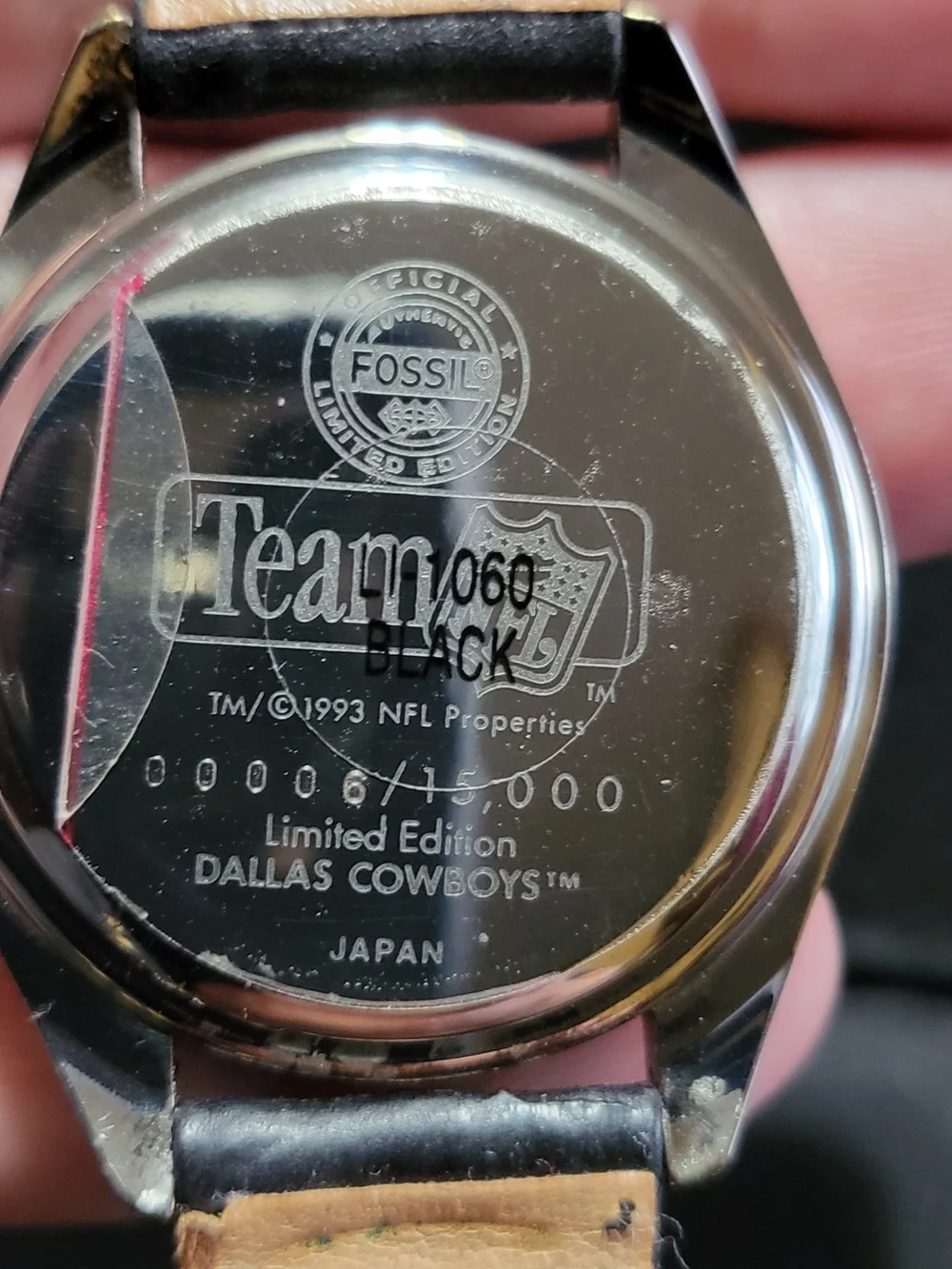 FOSSIL - Vintage Dallas Cowboys Limited Edition NFL Watch - Blue & Silver